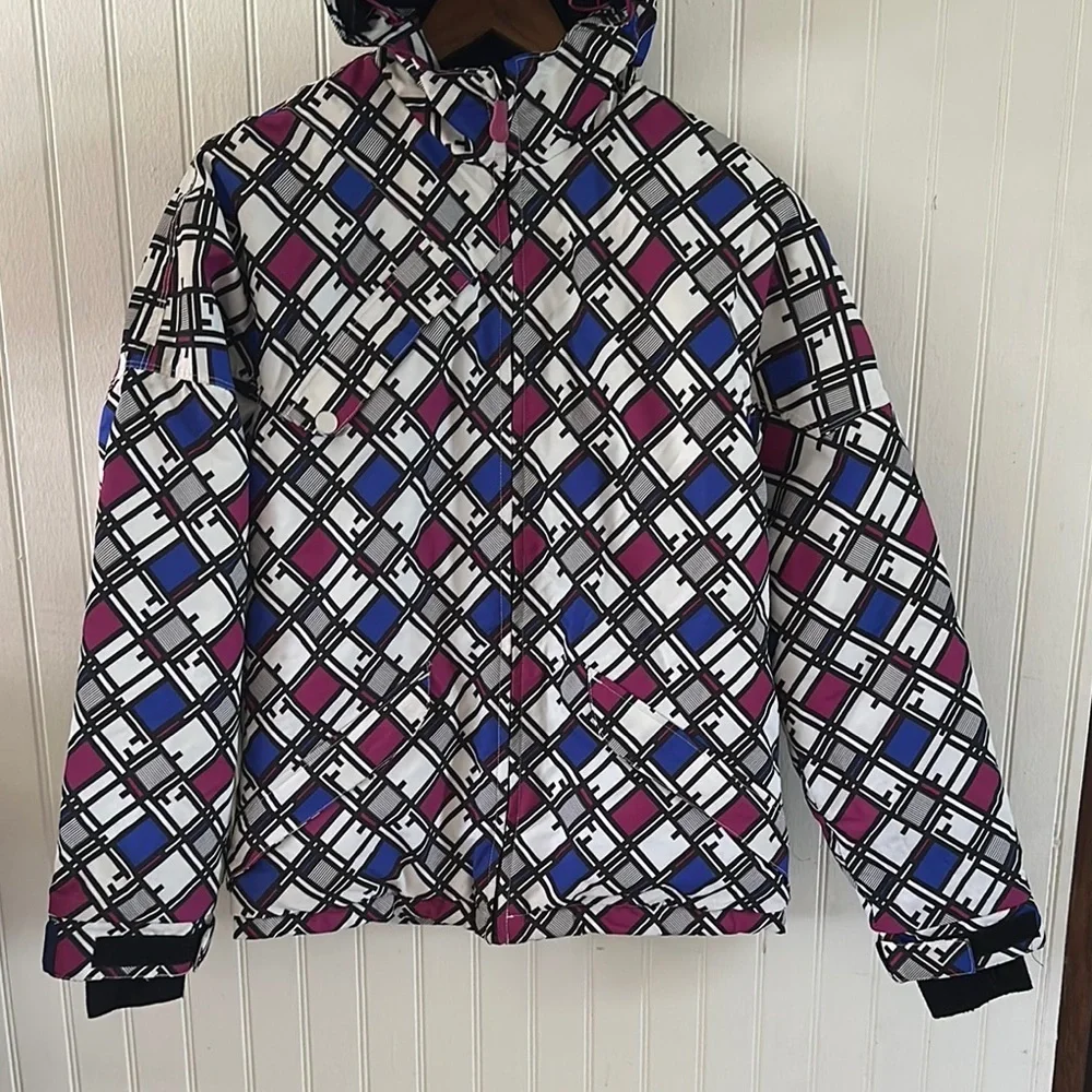 Core Powder Room Lil Chicks Ski/Snowboard/Winter Jacket Like New sz Large